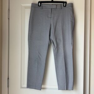 Kenar Womens High Rise Dress Pants Pleated Front Straight Leg Black Size 10